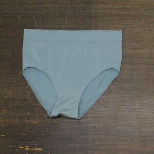 Wacoal Womens B-Smooth Seamless Full Coverage Brief Panty 838175 Stone Blue M